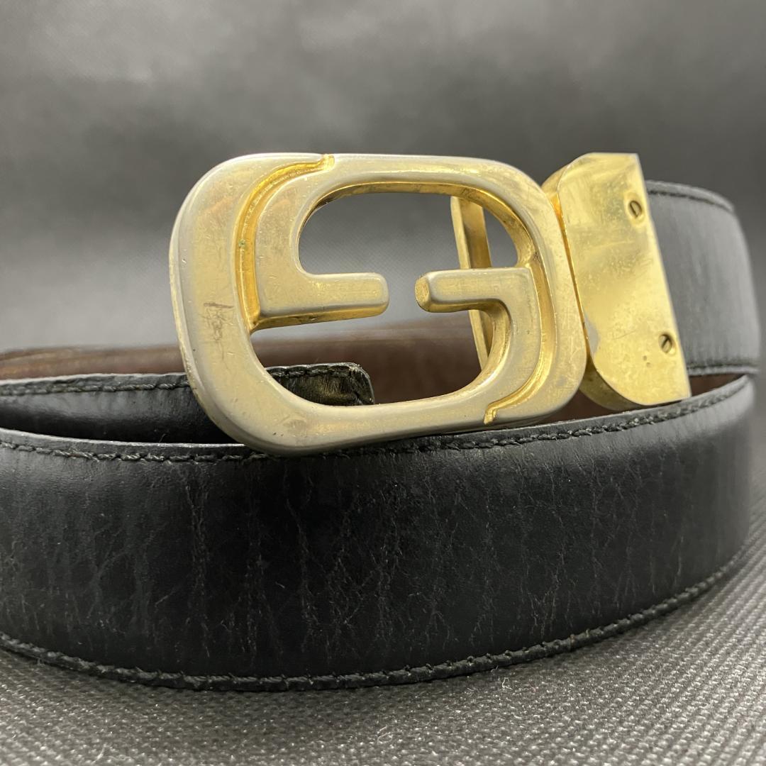 GUCCI グッチ ベルト ゴールド金具 1022 - メルカリ