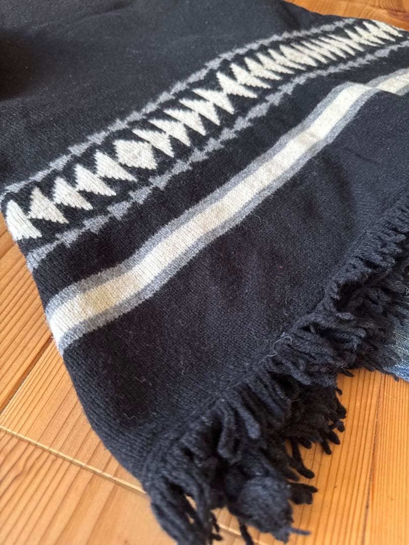 美品 PENDLETON ケープ ポンチョ ウール100%