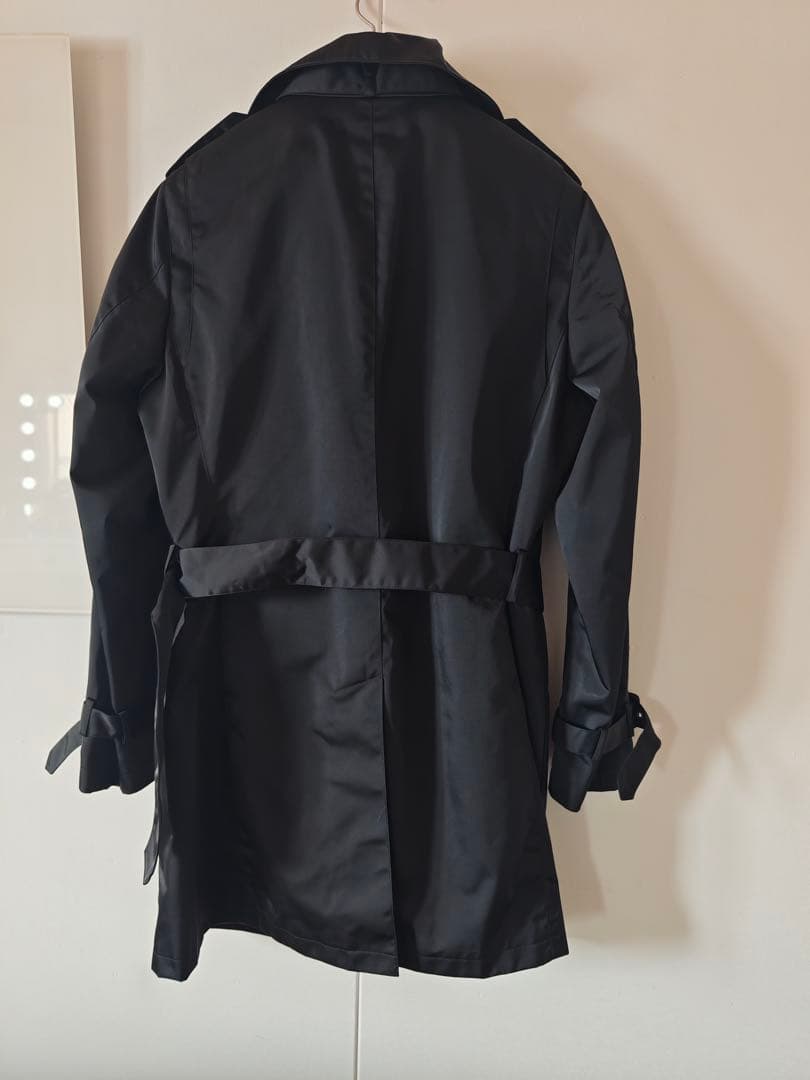 極美品】BARNEYS NEWYORK トレンチコート ベルテッド 黒 L - メルカリ