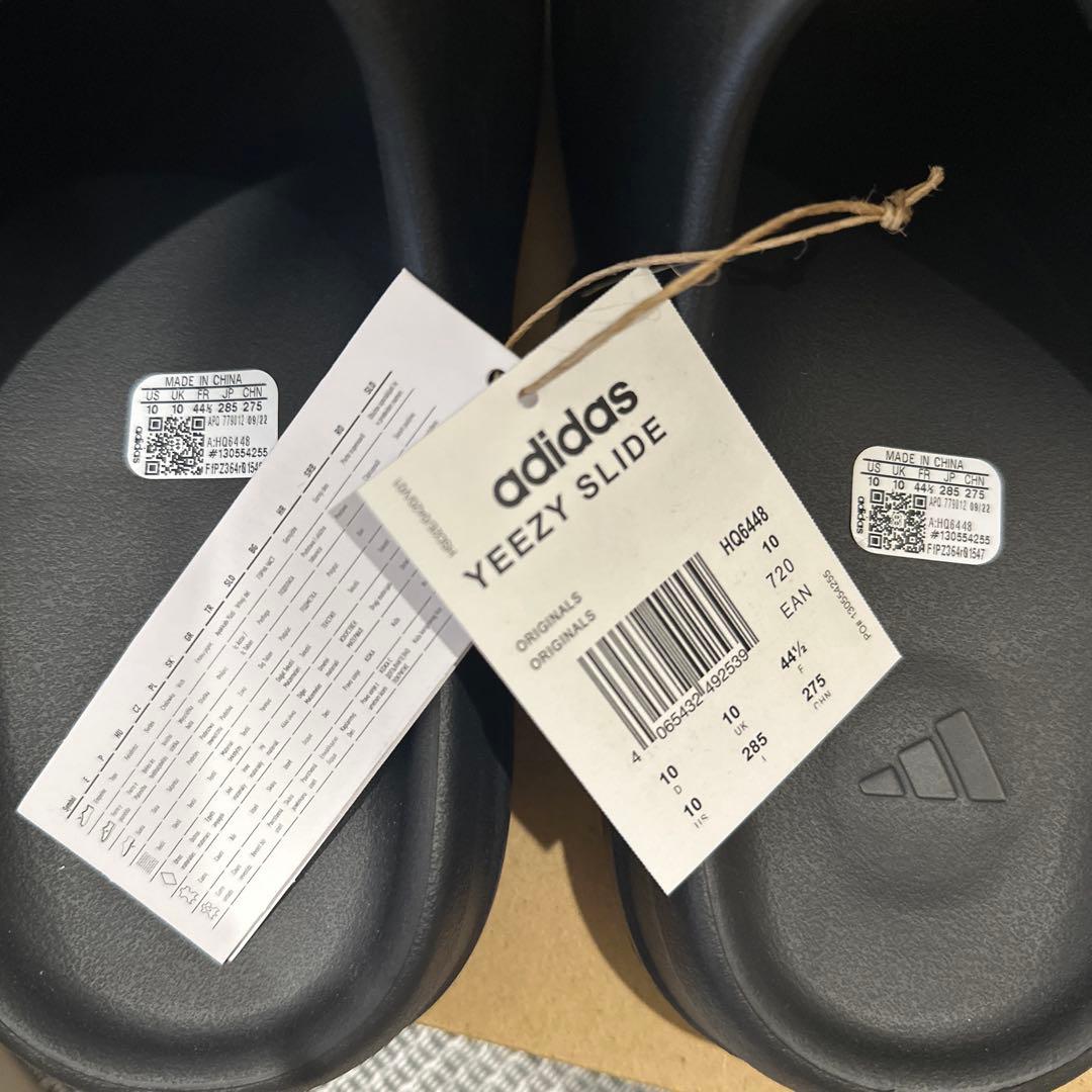 adidas YEEZY SLIDE “Onyx” ブラック 28.5cm