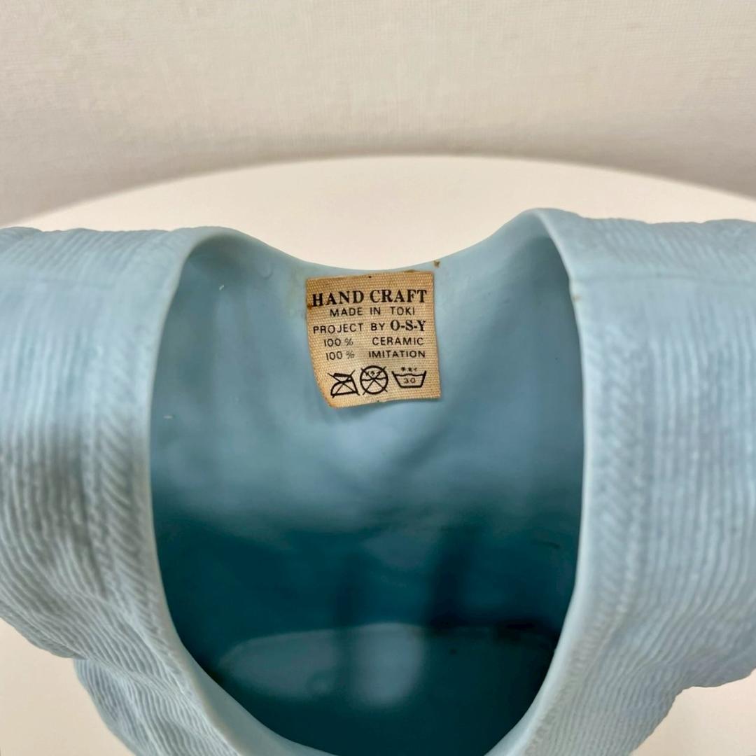 ヴィンテージ タンクトップ型ベース O-S-Y 花瓶 フラワーベース