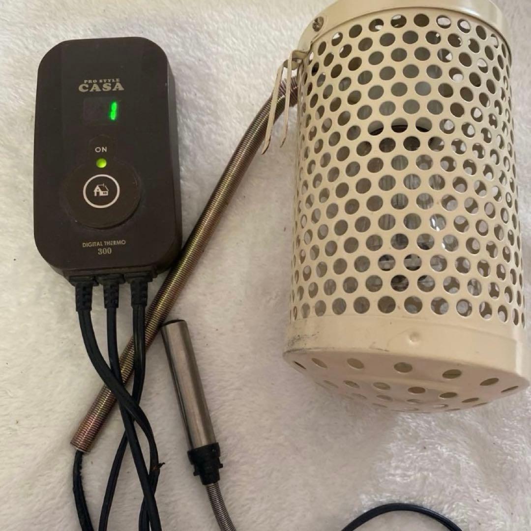 マルカン CASA デジタルサーモ300とヒートセラミックのセット - メルカリ