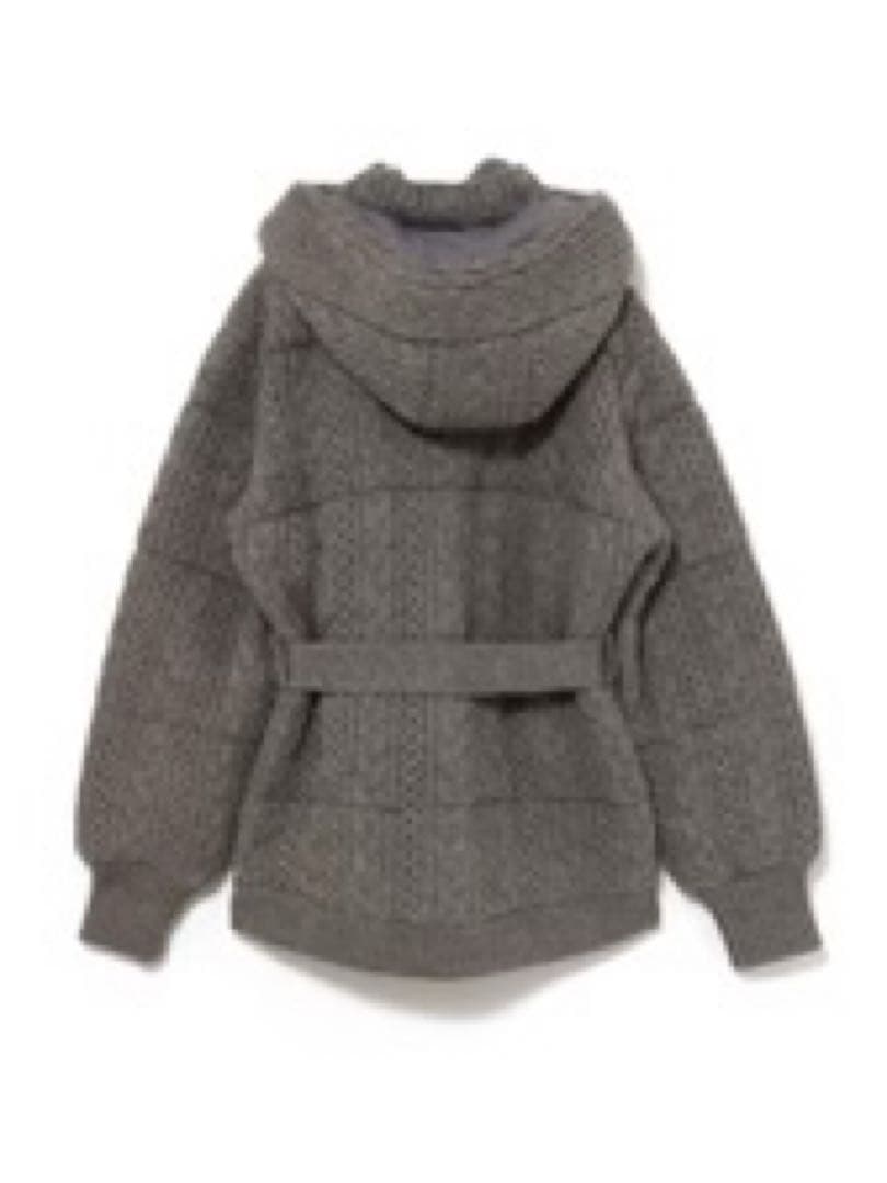 Mary quilting knit shape jacket ANDMARY - メルカリ