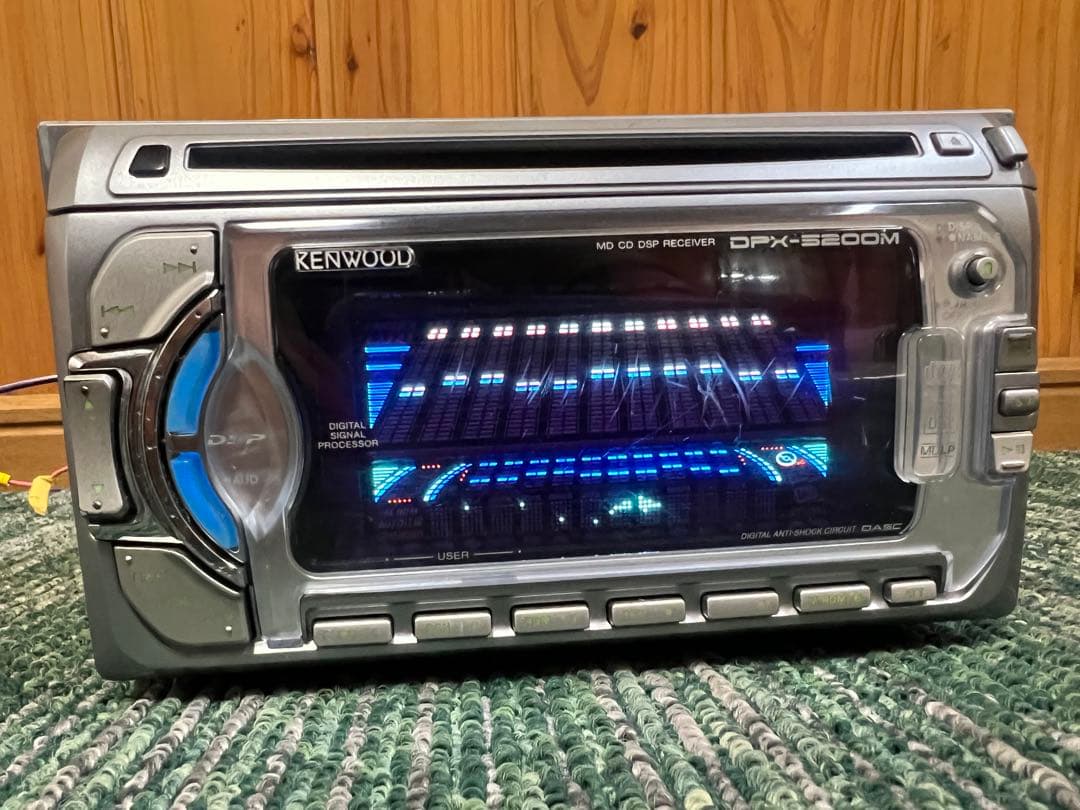 ケンウッド DPX-5200M. ￼ナビゲーションです、￼ KENWOOD DPX-5200M CD&MD DSP スペアナ チャーチ｜Yahoo!フリマ（旧