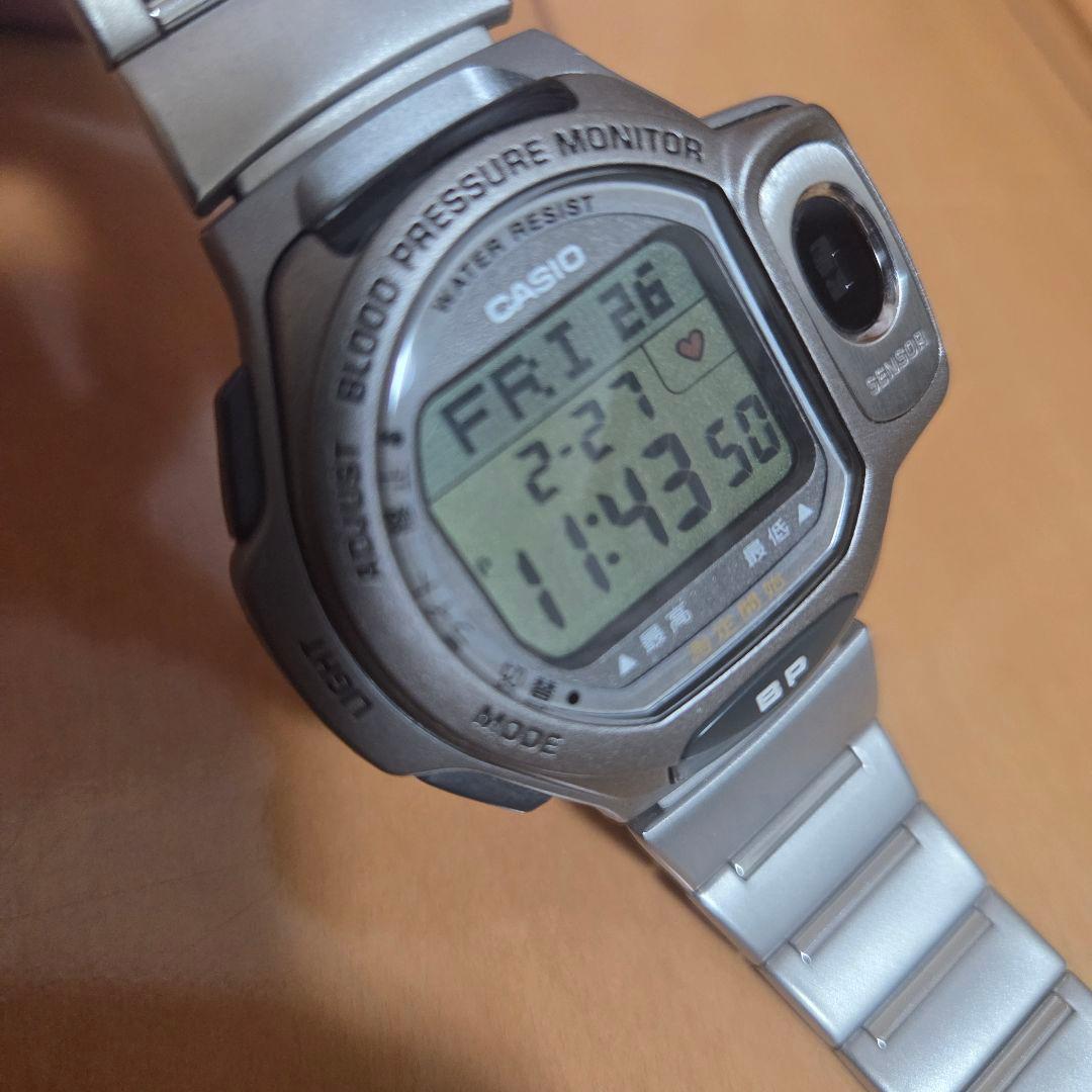 希少/美品】CASIO BP-1B 血圧測定機能付 デジタル ヴィンテージ - メルカリ