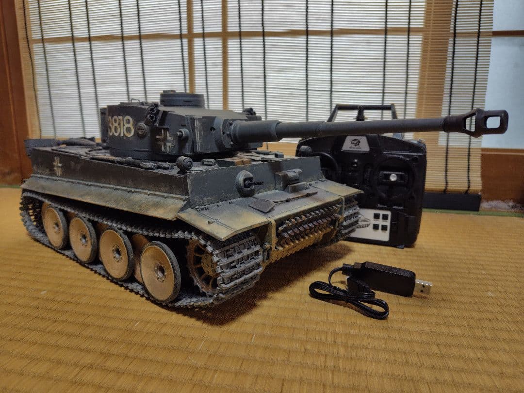 ヘンロン 1/16スケールラジコン戦車 タイガー プロフェッショナル