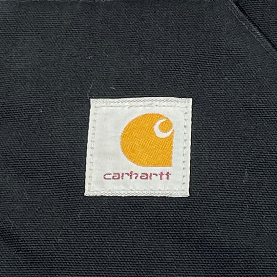 USA製◇00s carhartt【XL】ダックベスト/企業ロゴパッチ - メルカリ