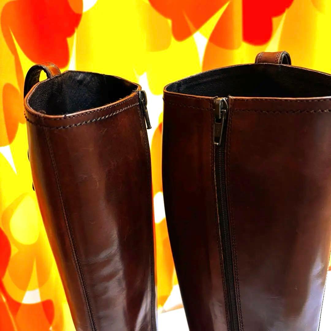 シ*グ様 FRANCO MARTINI フランコマルティーニ ロングブーツ 23 - メルカリ