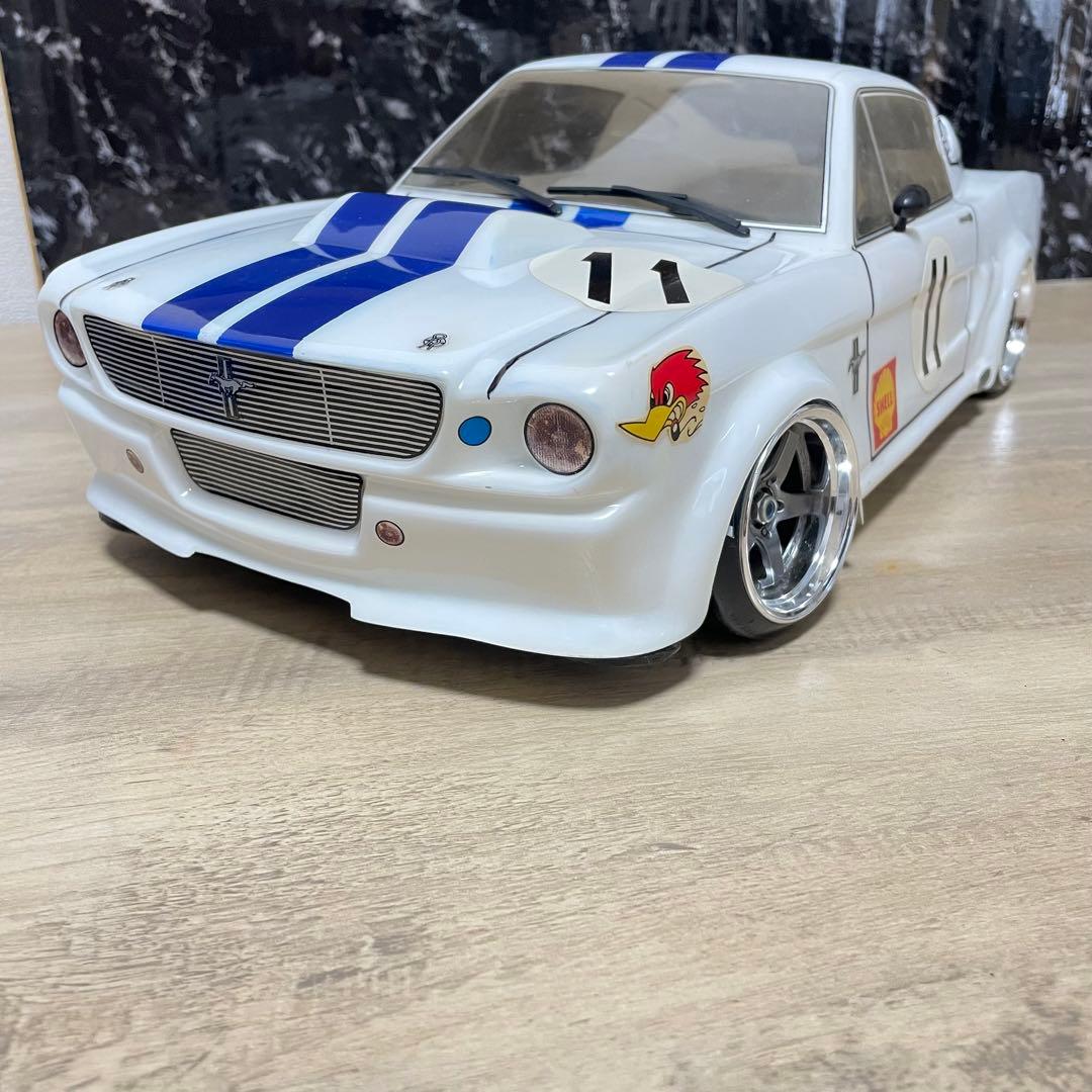 フォード マスタング 1/10 ラジコンボディ ford ツーリング 塗装済み
