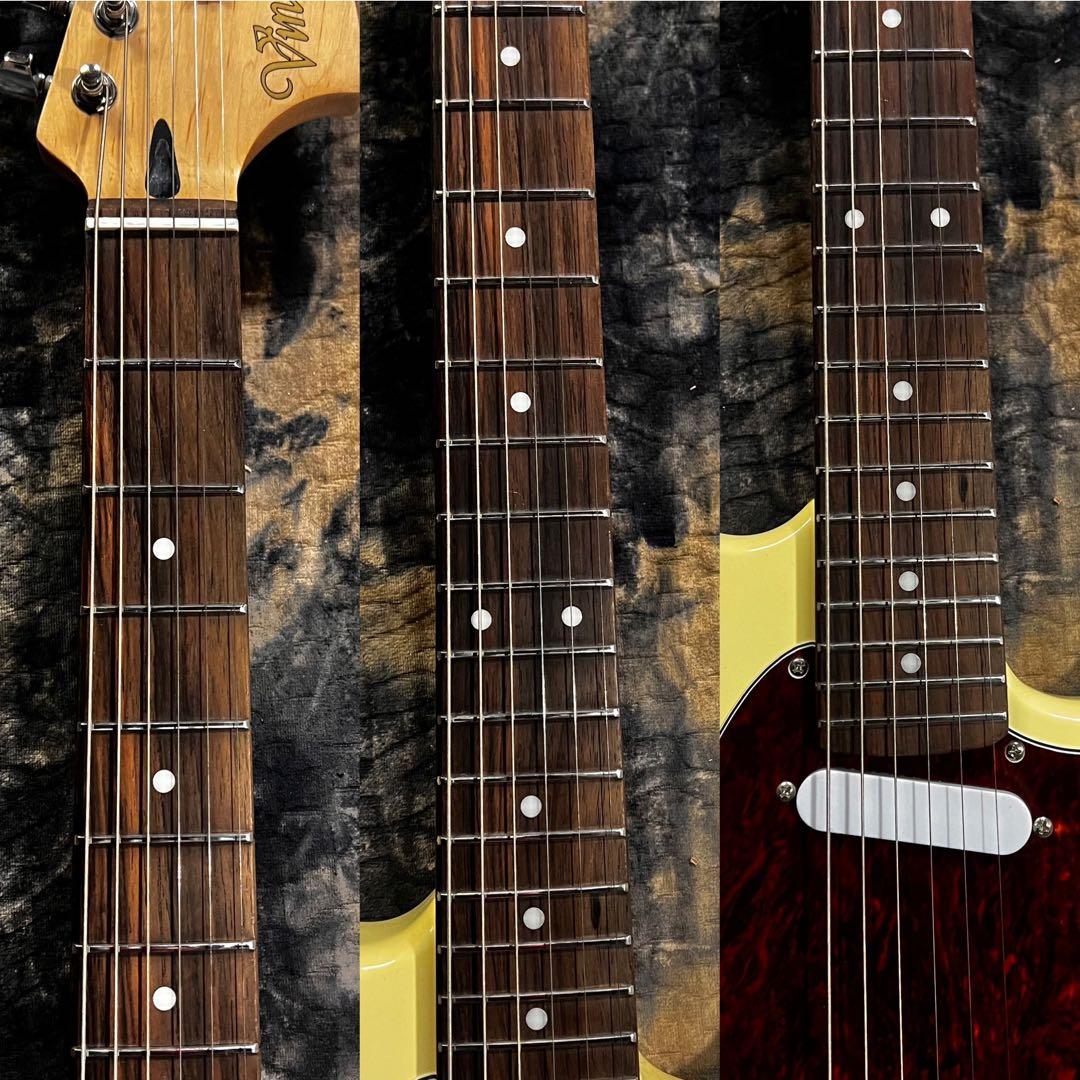 Vintage ムスタング エレキギター クリーム色 管AK - メルカリ