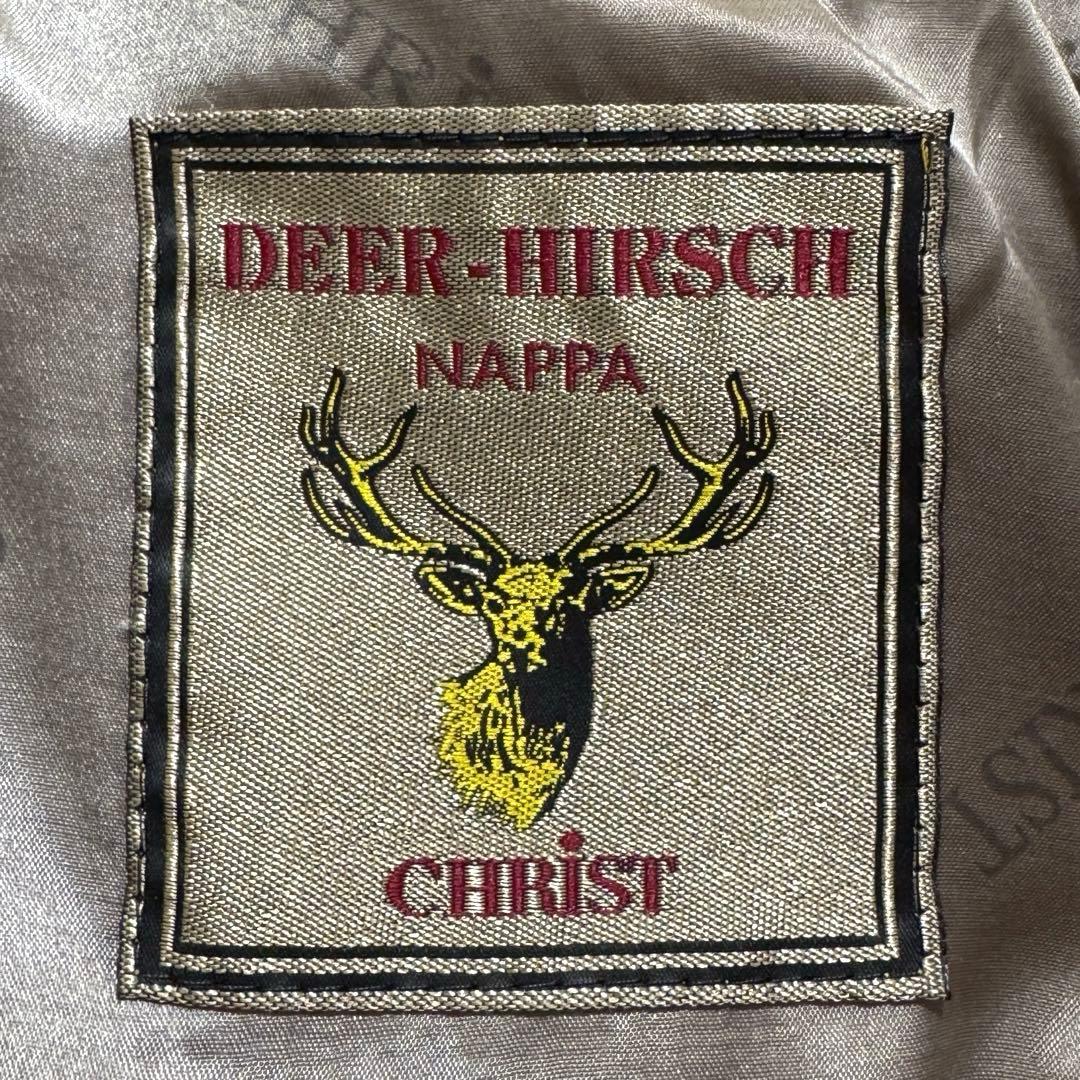 80s ~ 90s vintage ドイツ製 鹿革 短丈 レザージャケット - メルカリ