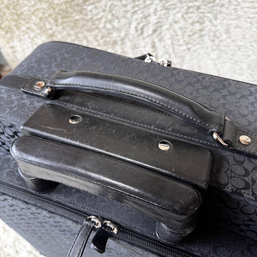 コーチ キャリーケース シグネチャー ストライプ ビジネス トラベル