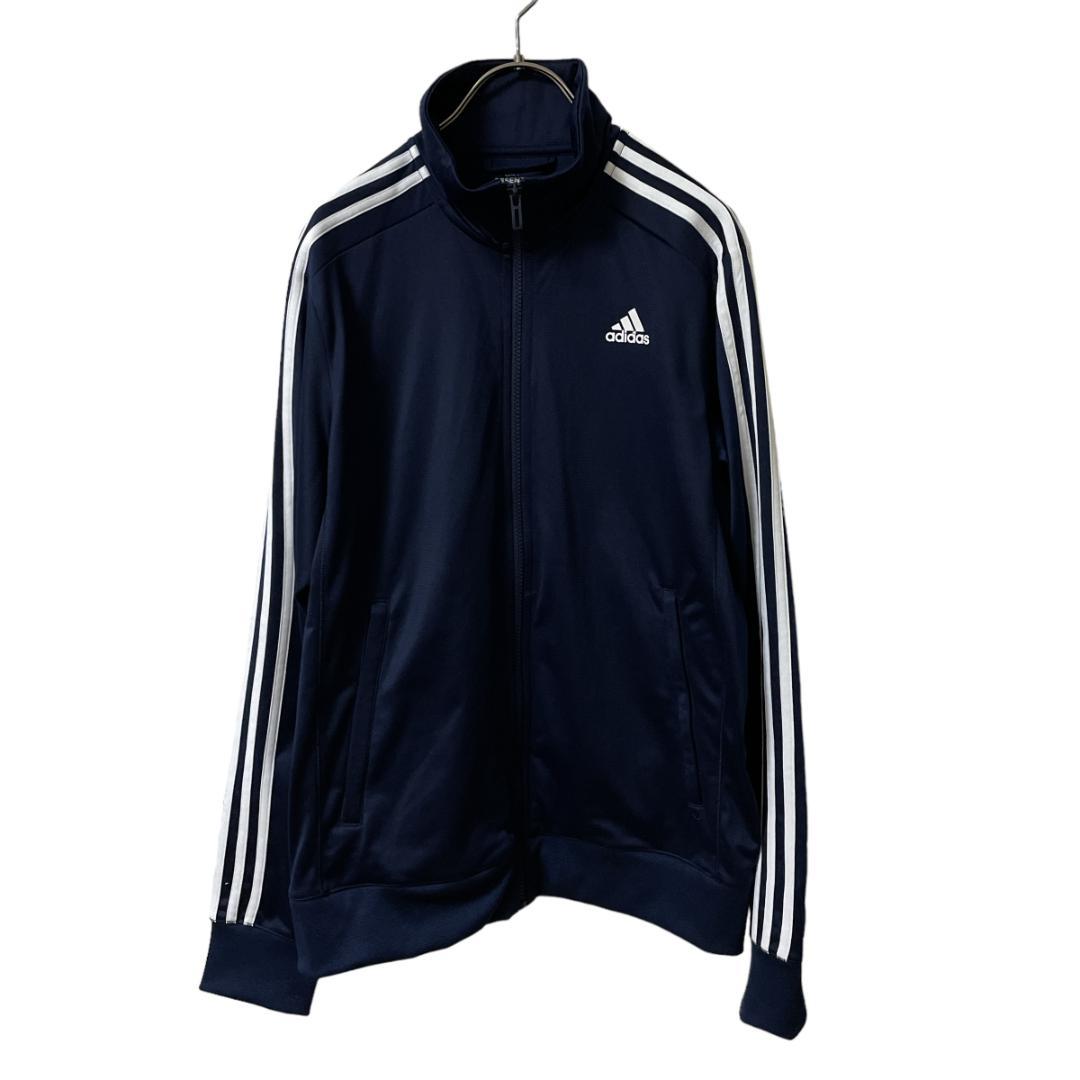 adidas アディダス ジャージ 紺 メンズXL T2047 - メルカリ