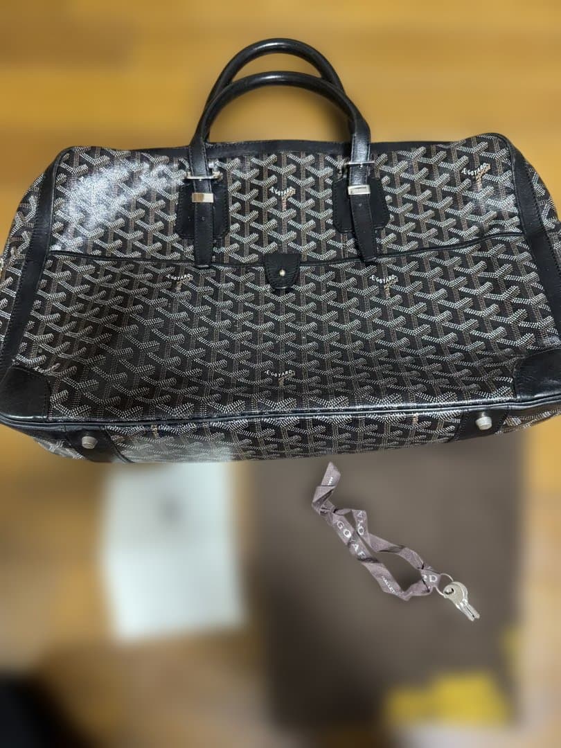 GOYARD ゴヤール アンバサードMM ブラック ゴヤールアンバサード MM メンズ ビジネスバッグ - GOYARD 中古 – 銀蔵