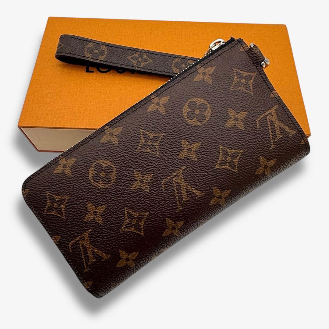美品新型】ルイヴィトン 財布 ジッピードラゴンヌ モノグラム マカサー