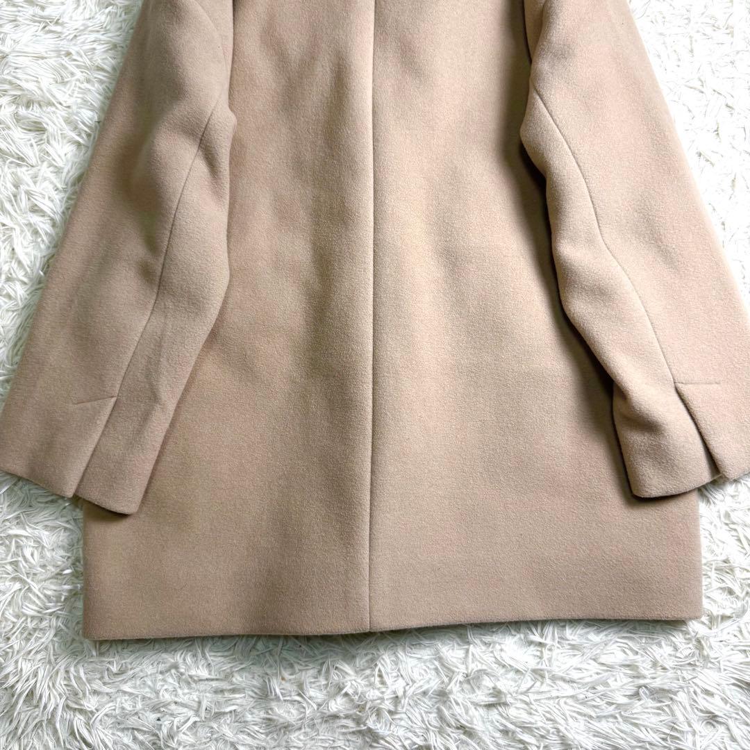 近年✨スピックアンドスパン W/Nyモッサジャケットライクコート