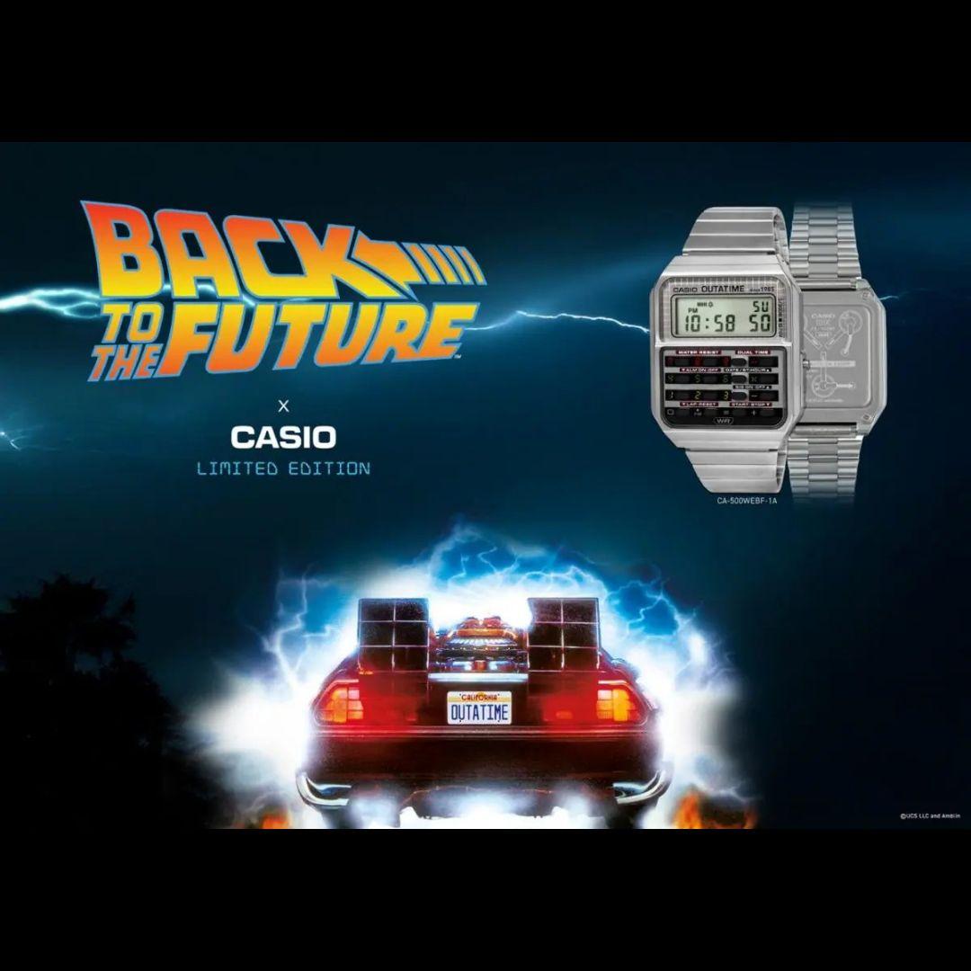 新品未使用】バックトゥーザフューチャー CA-500WEBF-1AJR カシオ