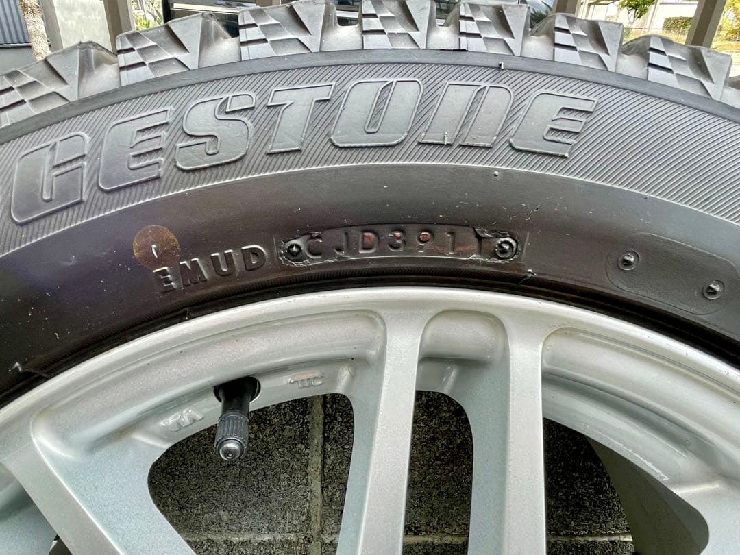 4本 215/55R16 ブリザック 16×6.5J+48 / 5H-114.3