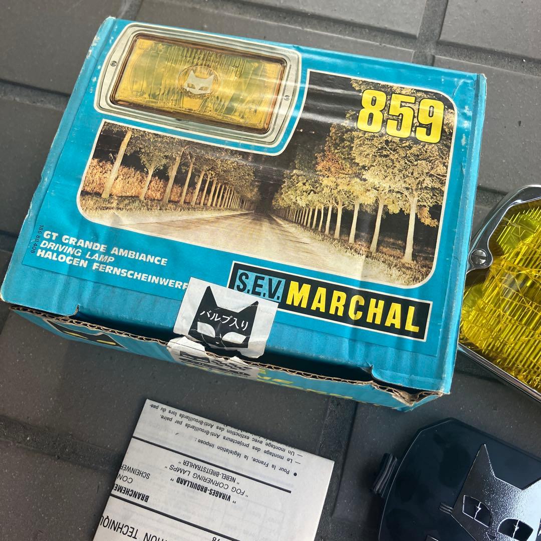 MARCHAL 859 ランプ 未使用 レンズ割れ パーツ