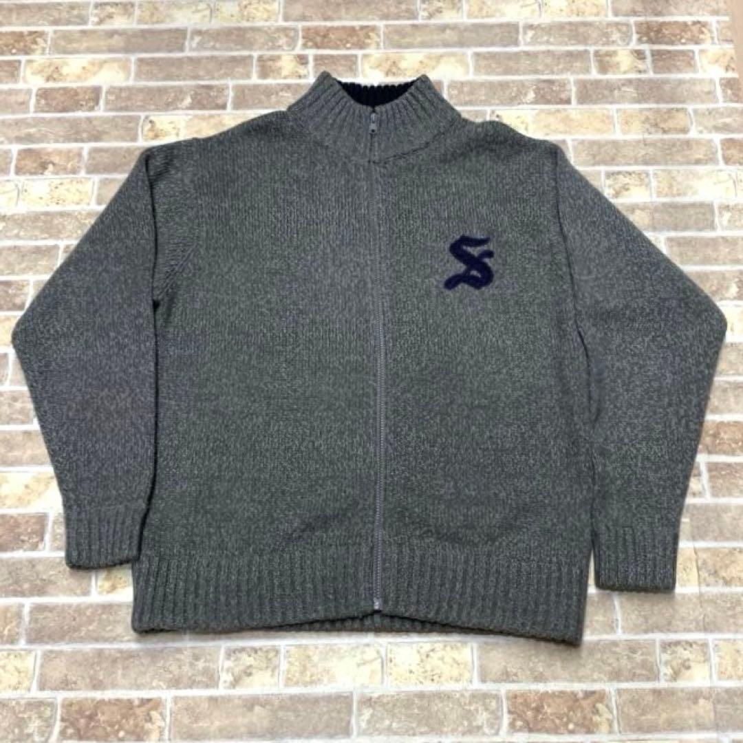 90s old stussy drivers knit ドライバーズニット - メルカリ