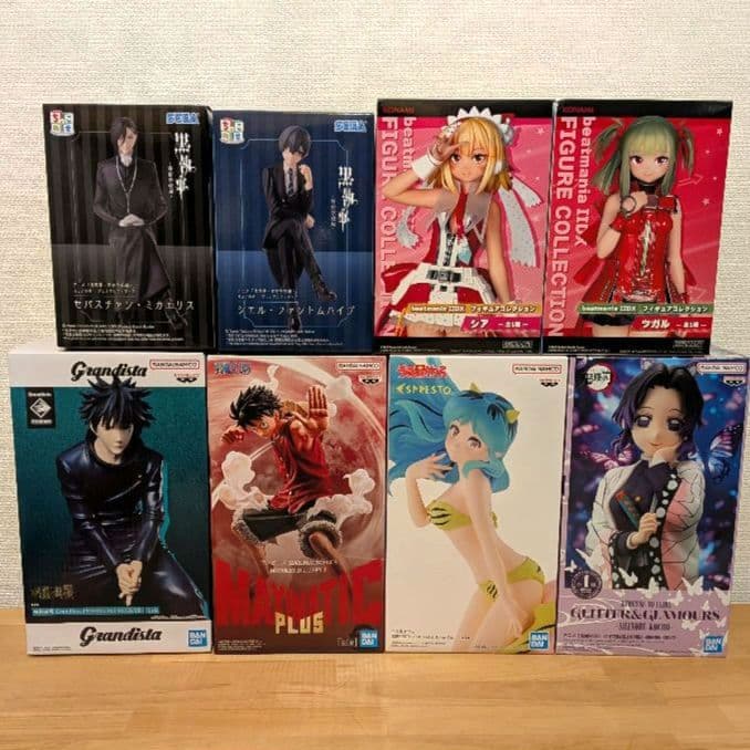 新品未開封・箱付】プライズ フィギュア まとめ売り 8体セット - メルカリ