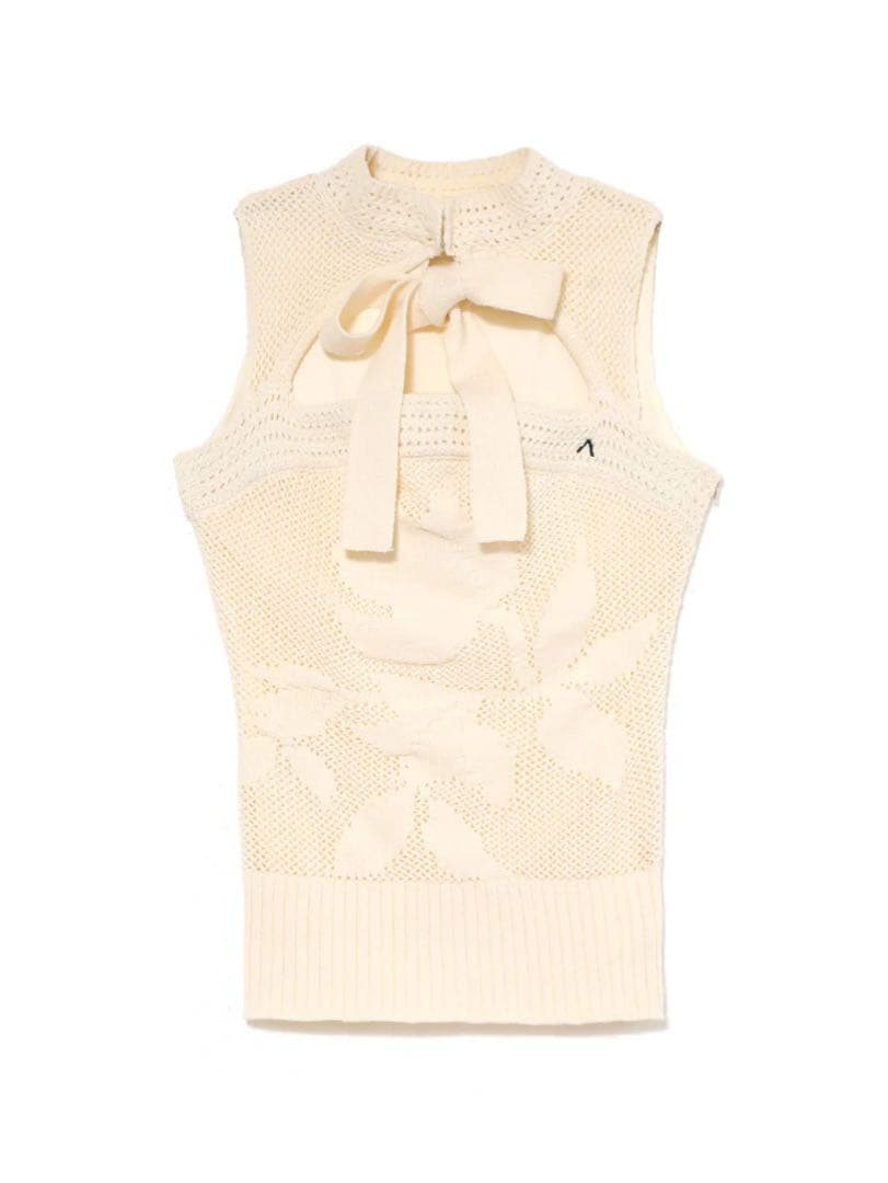 ANDMARY♡ Violet ribbon tops新品未使用タグ付き andmary Violet ribbon tops white - メルカリ