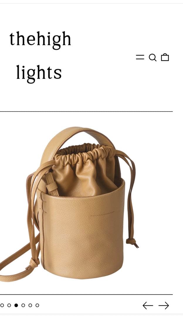 ザハイライツ バッグ thehighlights pot - メルカリ