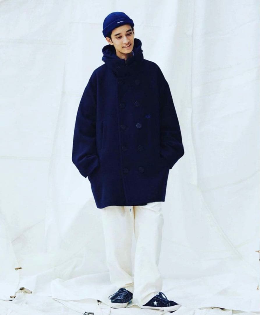 NAUTICA×AH.H Pコート ピーコートah.h長谷川昭雄 - メルカリ