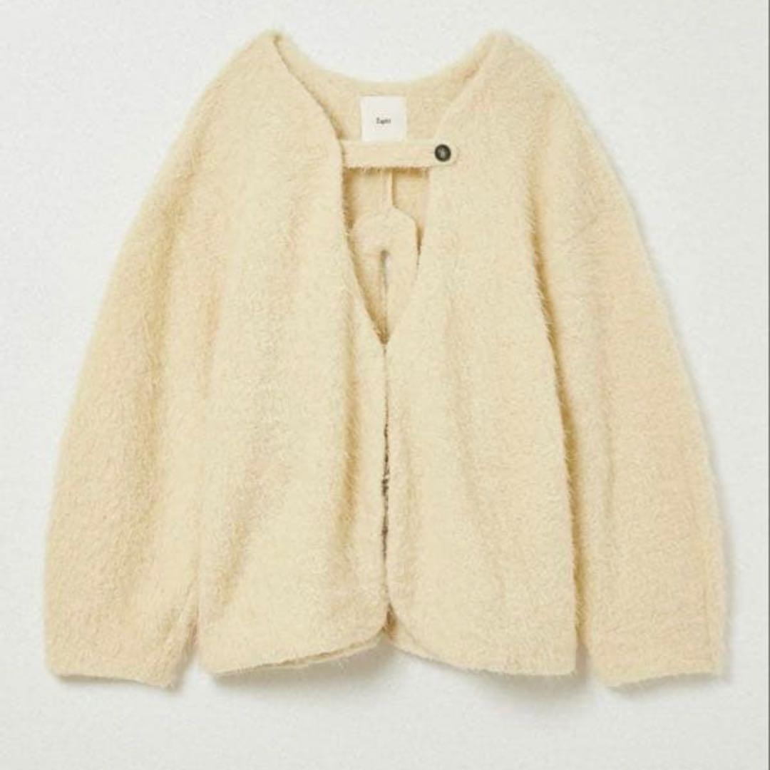 トップス eaphi COCOON SHAGGY JACKET Èaphi / COCOON SHAGGY JACKET – OwO