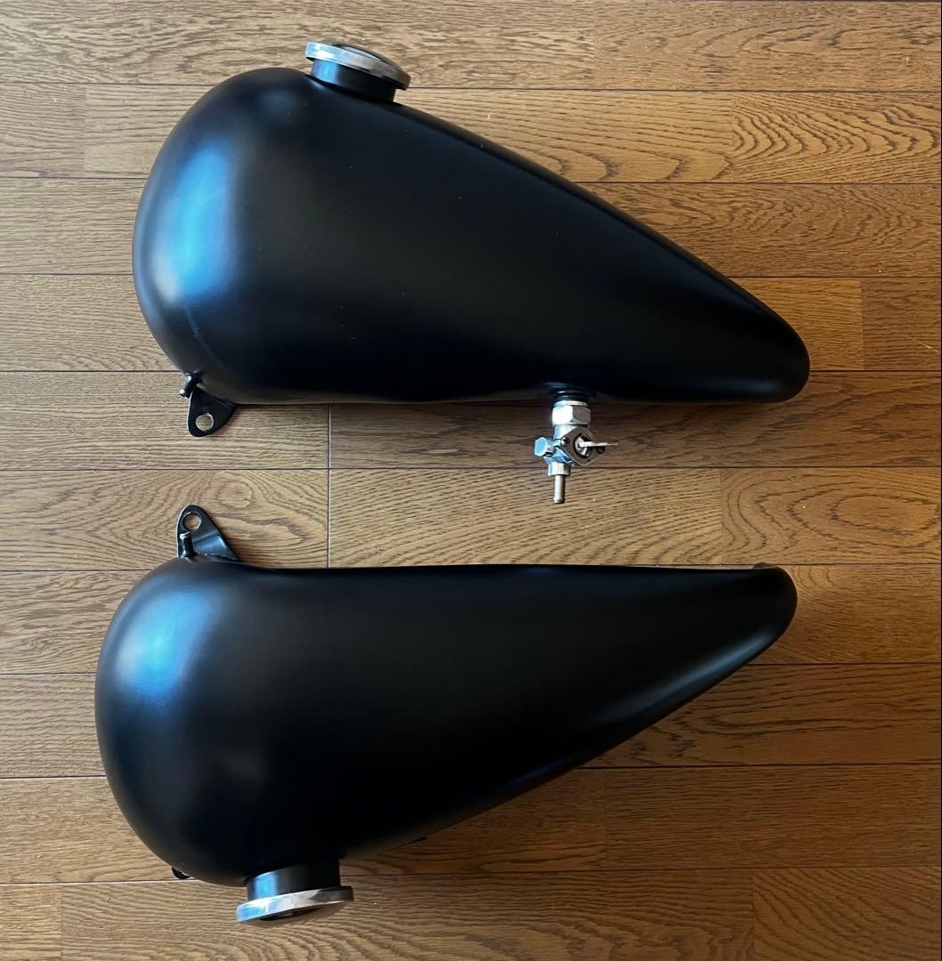 ふじひろ ハーレー ショベル ガソリンタンク 【分割タンク】3.5ガロン Amazon | ハーレー ファットタンク 3.5ガロン エンブレム付き 分割