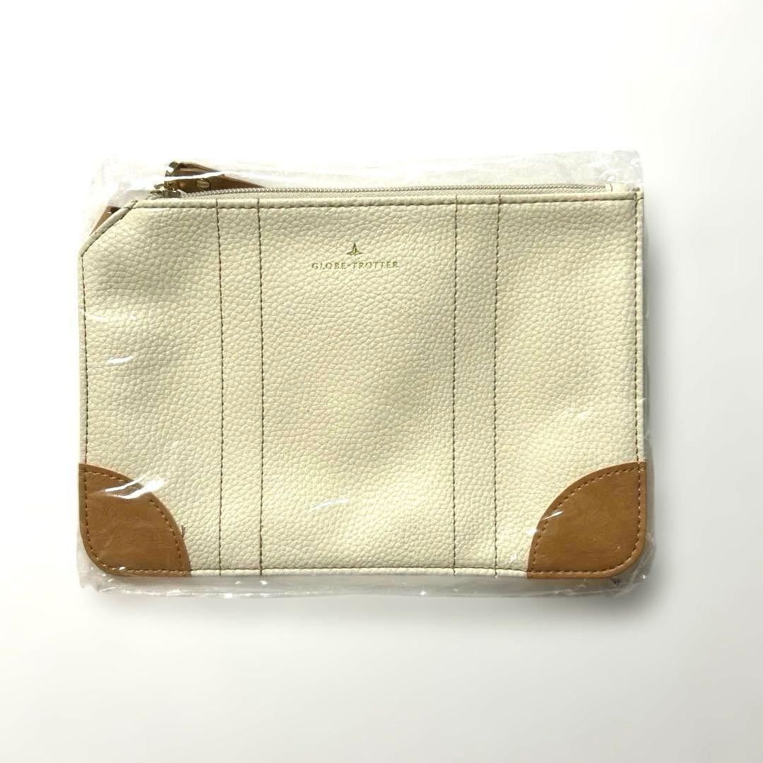 ANA ビジネスクラス アメニティポーチGLOBE-TROTTER ホワイト - メルカリ