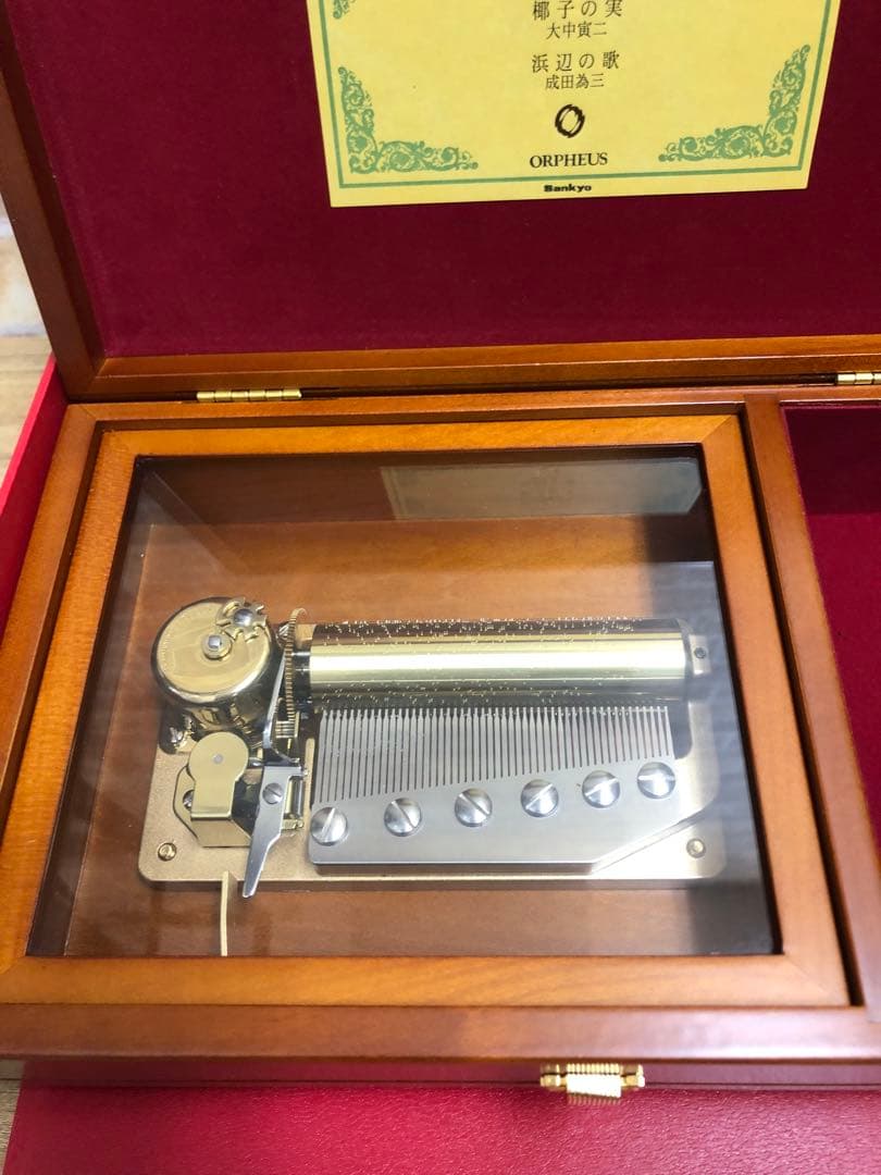 極美品】SANKYO ORPHEUS サンキョー オルゴール 50NOTE - メルカリ