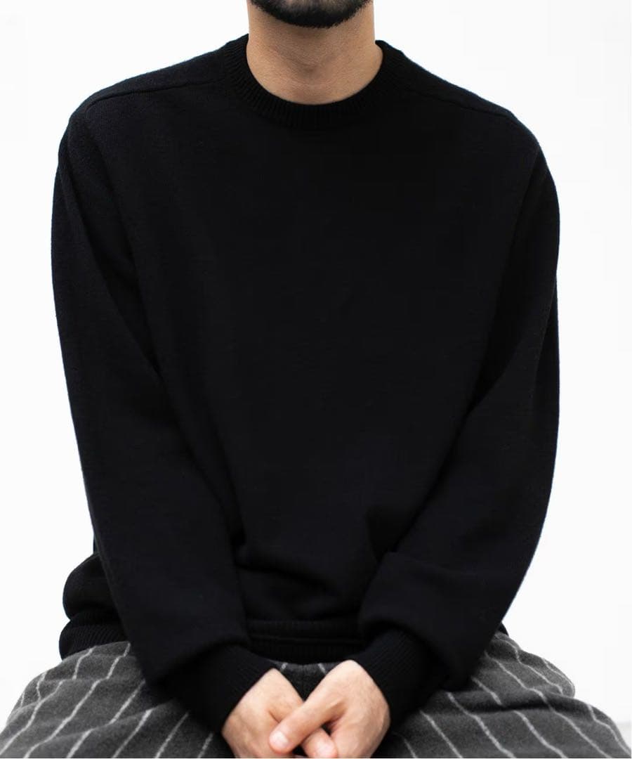 BATONER L'ECHOPPE別注 saddle shoulder knit - メルカリ