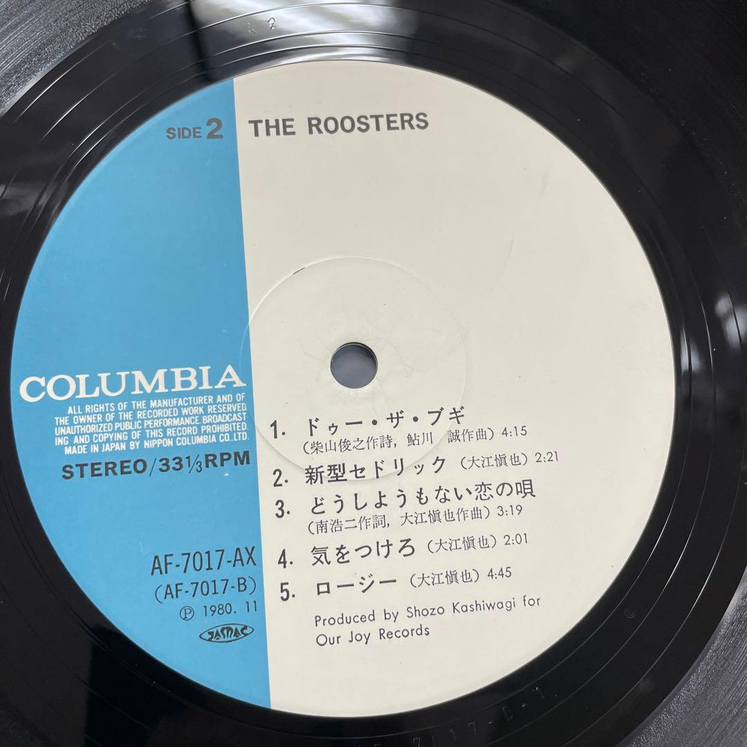 THE ROOSTERS ルースターズ 1st LPレコード - メルカリ
