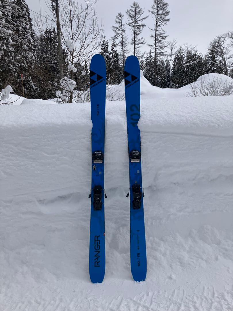 Fischer Ranger 102 FR スキー 184cm 青 fischer-ranger-102-skis-