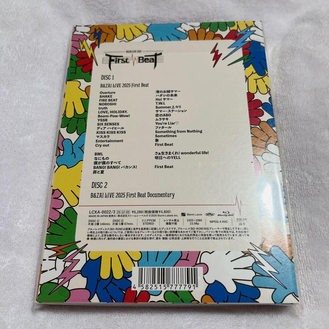 B&ZAI LIVE 2025 First Beat Blu-ray - メルカリ
