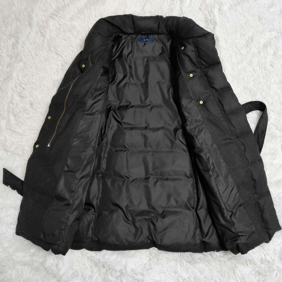 SHIPS シップス最高級シルクカシミヤ生地ダウンコート 38 M