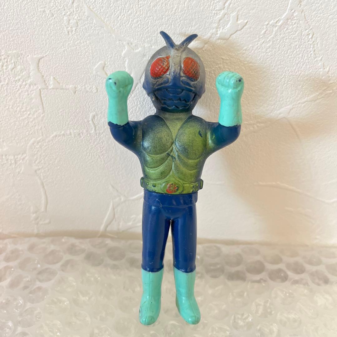 ⚠️激レア・当時物 仮面ライダー ミニソフビ ポピー製 昭和レトロ 旧