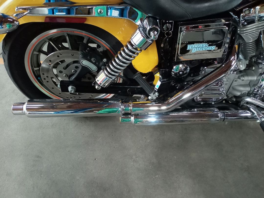 ハーレーダイナシリーズ用　モーターステージスリップオンマフラー モーターステージ製ハーレースポーツスター サイレンサーマフラー 社外