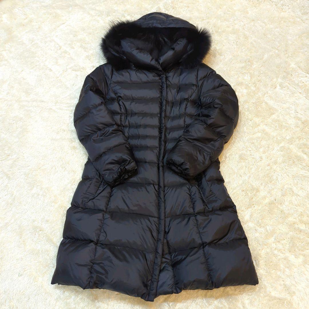 専用 23区希少44 3Lシレータフタロングダウンコート最高級ラクーン