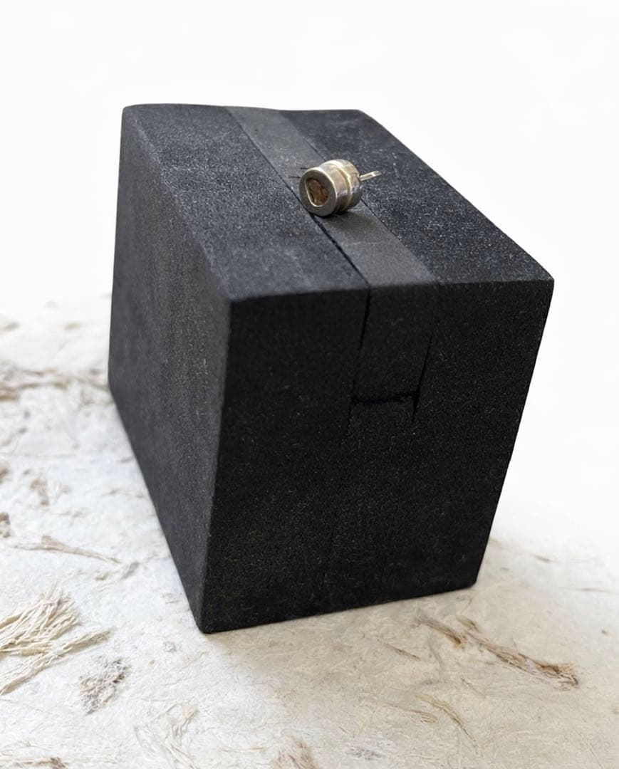 parts of four DIAMOND SLAB STUD EARRING - メルカリ