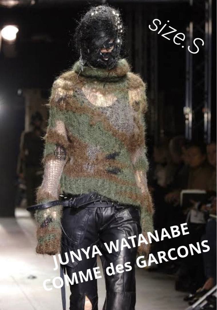 ♡ジュンヤワタナベコムデギャルソン♡06AW カモフラ タートルネックニ