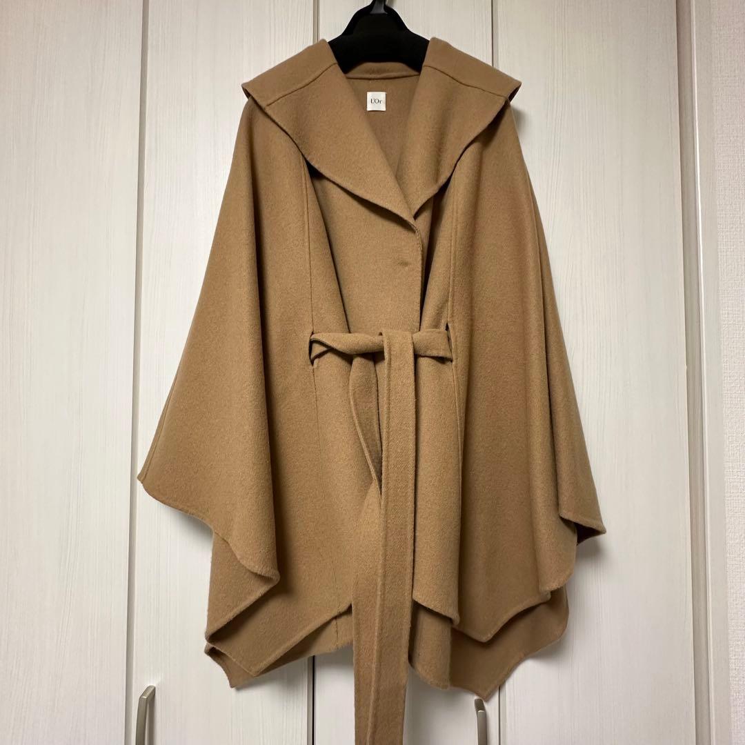 《まとめ買いセール》【美品】L'Or : Cape Coat ケープコート