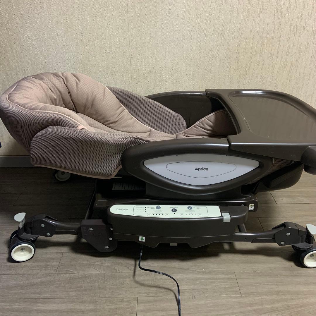 Aprica ユラリズムオートベビーラック・チェア ブラウン 本州往復送料無料】ユラリズム オートDX カンタービレ アップリカ