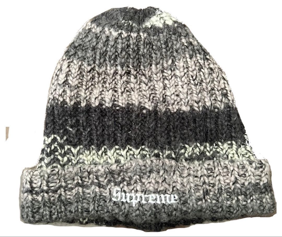 Supreme Space Dye Stripe BeanieBlack24FW - メルカリ