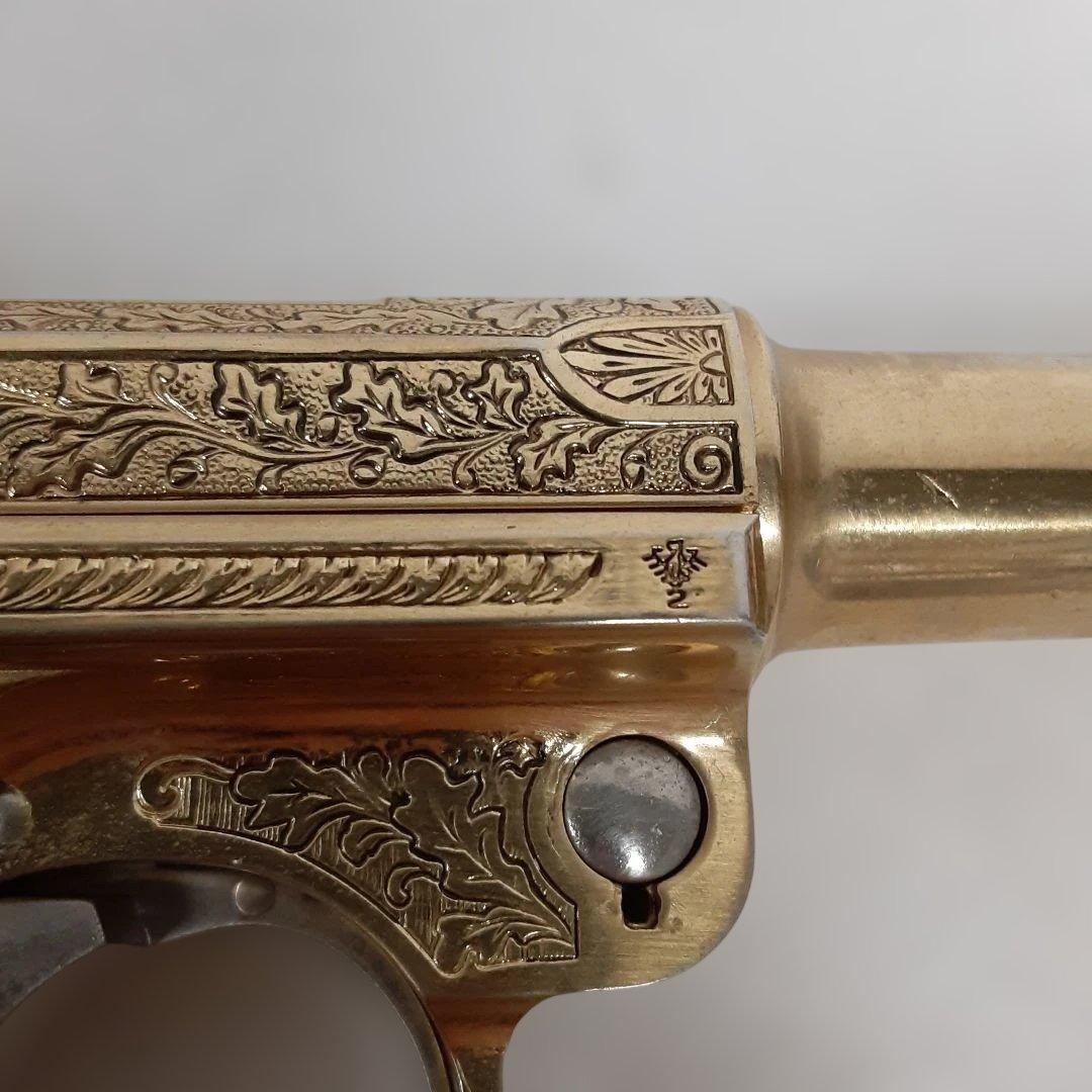 ACG ゴールド ルガー P08 ゲーリングルガー モデルガン 0201-013