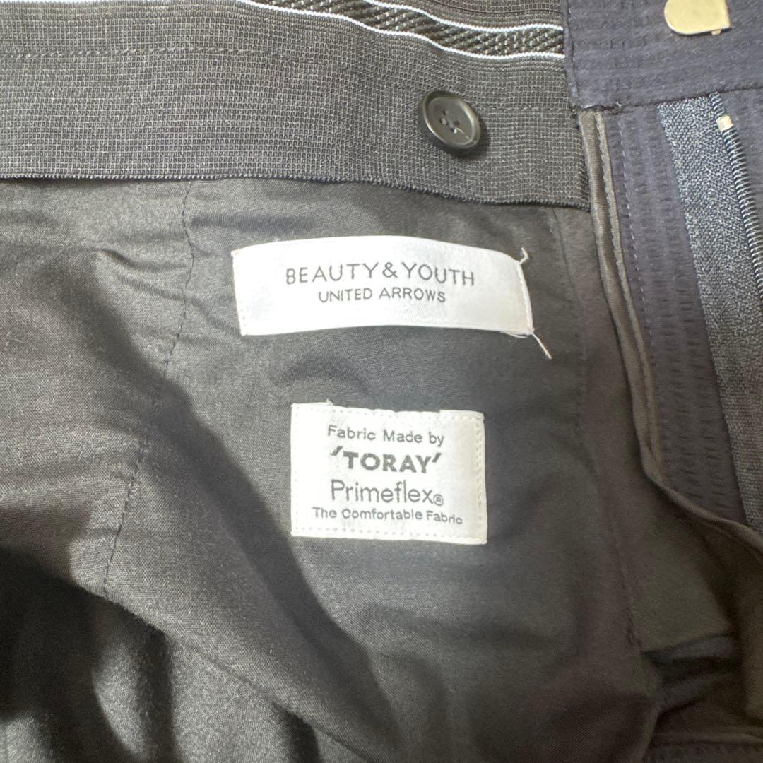 【美品】BEAUTY&YOUTH BY ”TORAY” シアサッカーセットアップ