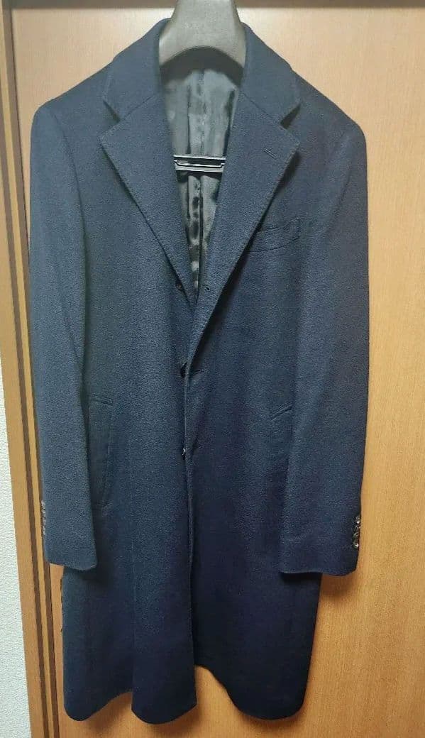 ユニバーサルランゲージ　コロンボ　カシミア100%　チェスターコート　極美品 m93676904119_1.jpg?1732945113