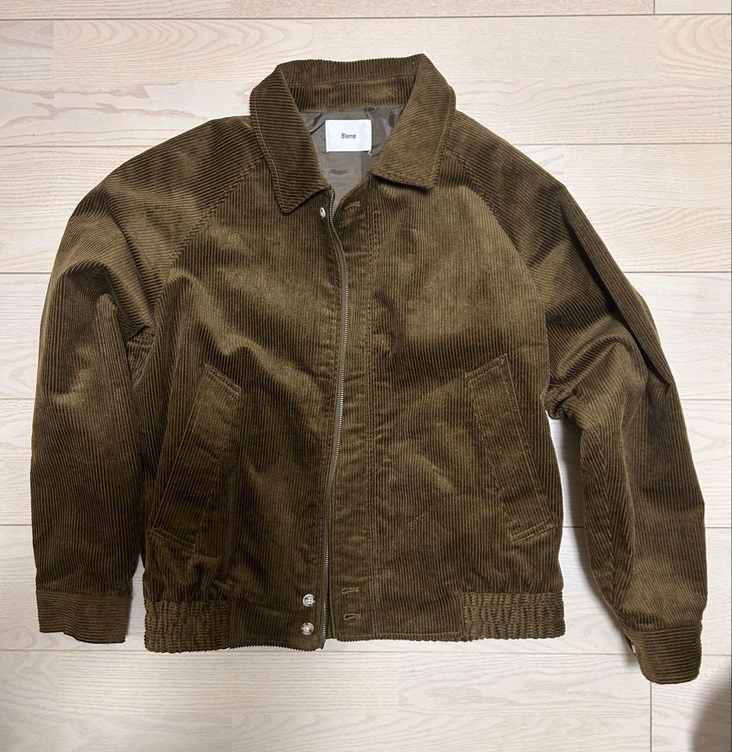 Bleme リラクシー スタンドネック コーデュロイ ブルゾン - メルカリ