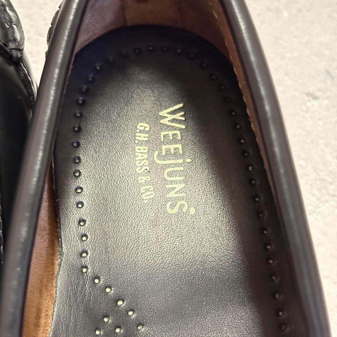 美品　ジーエイチバス　G.H.Bass (37) 革靴　ビットローファー　レザー